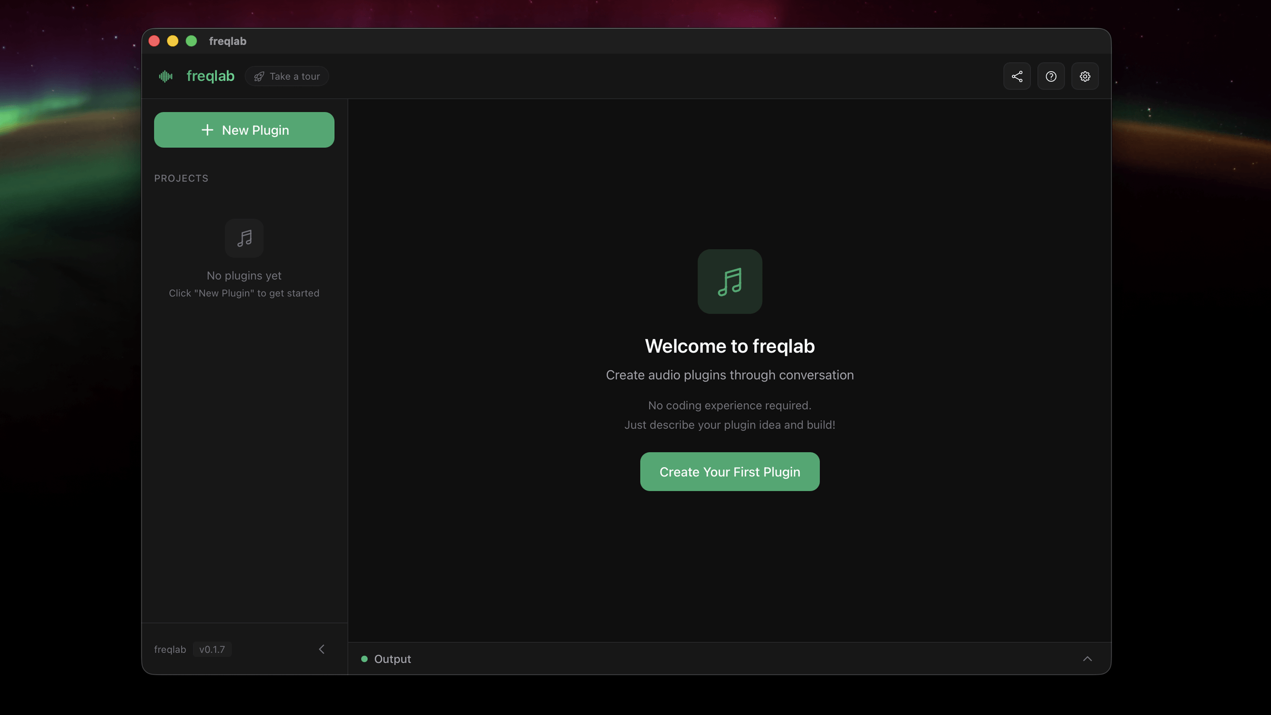 Base freqlab interface